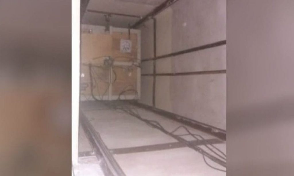 Imagem Ilustrando a Notícia: Queda de elevador deixa três feridos em Goiânia