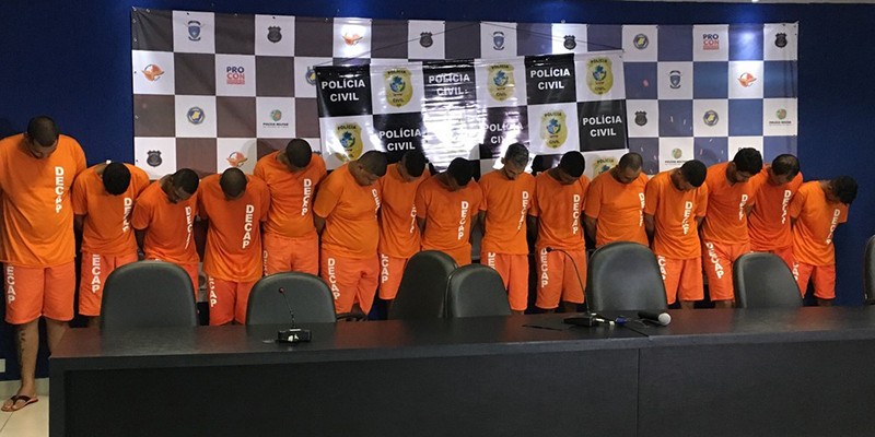Imagem Ilustrando a Notícia: Grupo é suspeito de ordenar homicídios,tráfico e roubos em Goiás