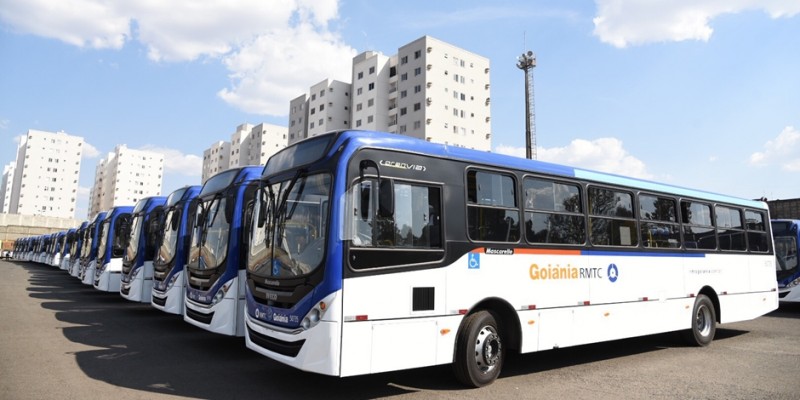 Imagem Ilustrando a Notícia: Região Metropolitana de Goiânia recebe 60 novos ônibus