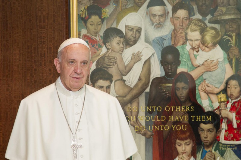 Imagem Ilustrando a Notícia: Papa condena controle demasiado