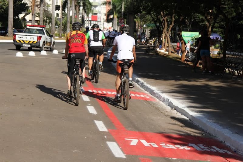 Imagem Ilustrando a Notícia: Horário de funcionamento das ciclofaixas na Capital é ampliado