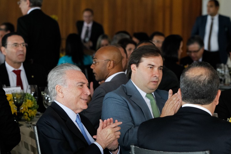 Imagem Ilustrando a Notícia: Presidente Temer se  reúne com empresários