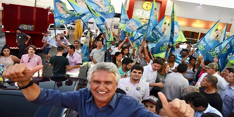 Imagem Ilustrando a Notícia: Ronaldo Caiado recebe apoio de prefeito do MDB em Uruana
