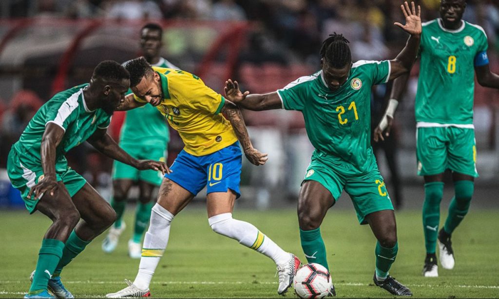 Imagem Ilustrando a Notícia: Brasil empata com Senegal e segue sem vencer após a Copa América