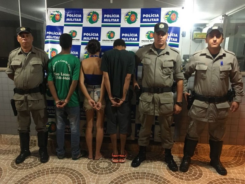 Imagem Ilustrando a Notícia: Dois homens e menor são detidos por tráfico de drogas no Setor Mansões Goianas