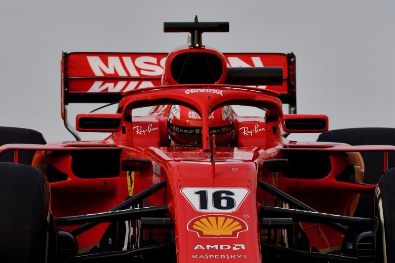 Imagem Ilustrando a Notícia: Leclerc orgulha Ferrari no último dia de testes