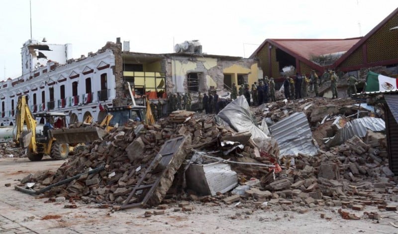 Imagem Ilustrando a Notícia: Itamaraty ainda não registra brasileiros entre vítimas de terremoto no México