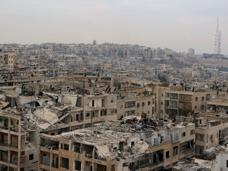 Imagem Ilustrando a Notícia: Exército sírio reconquista importante distrito de Sakhour, em Aleppo