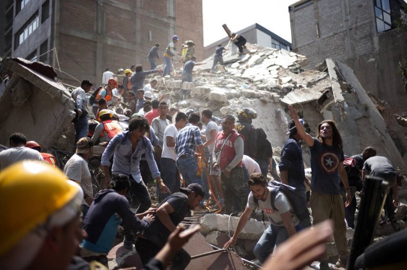 Imagem Ilustrando a Notícia: Terremoto de magnitude 5,5 graus sacode Sul do México