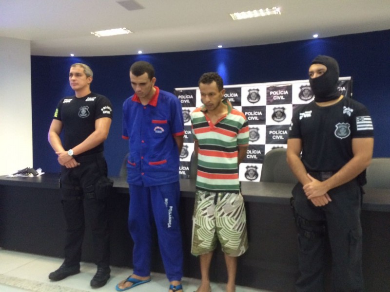 Imagem Ilustrando a Notícia: Polícia Civil apresenta acusados de roubo no Alphaville Flamboyant
