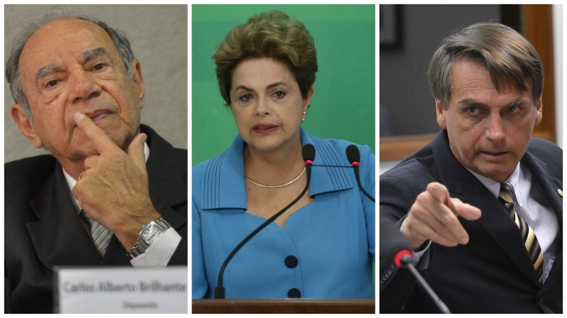 Imagem Ilustrando a Notícia: Dilma: lamentável Bolsonaro homenagear torturador na Câmara
