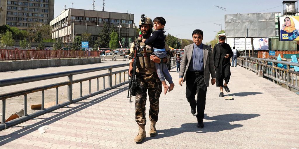 Imagem Ilustrando a Notícia: Sede do Ministério de Informação do Afeganistão sofre ataque