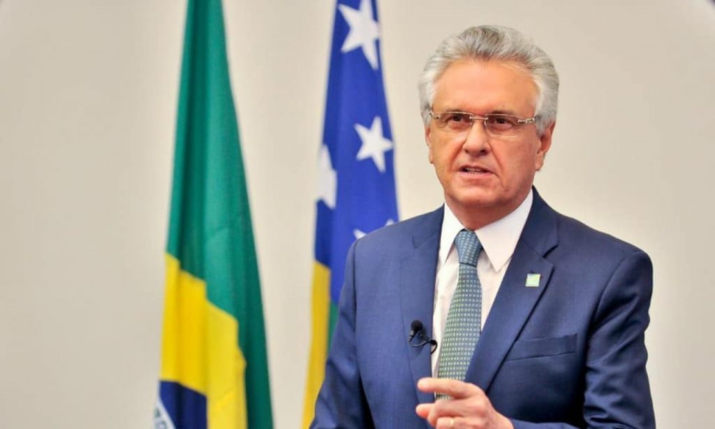 Imagem Ilustrando a Notícia: Governador Ronaldo Caiado debate reforma da Previdência com ministro da Economia