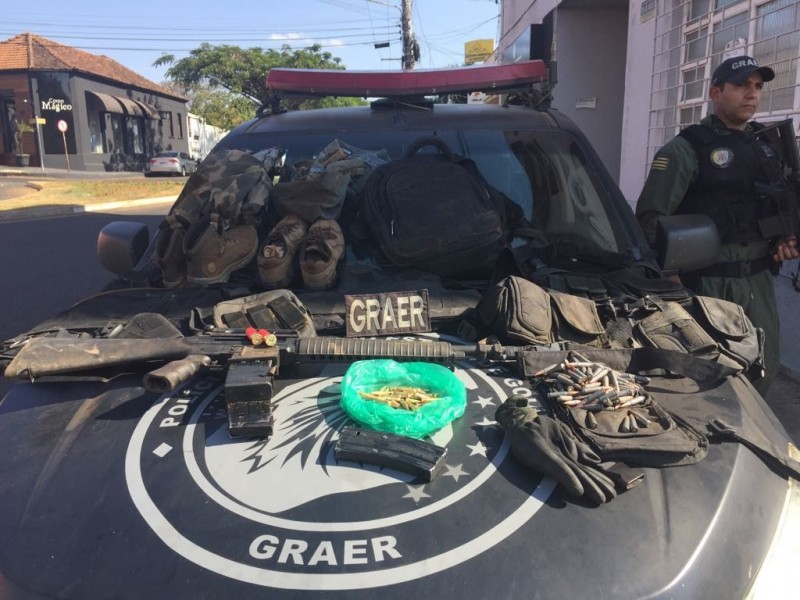 Imagem Ilustrando a Notícia: Quadrilha responsável por explosão de agência bancária é desarticulada em Goiás