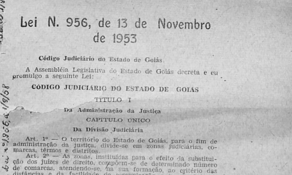 Imagem Ilustrando a Notícia: Código judiciário do Estado completa 67 anos