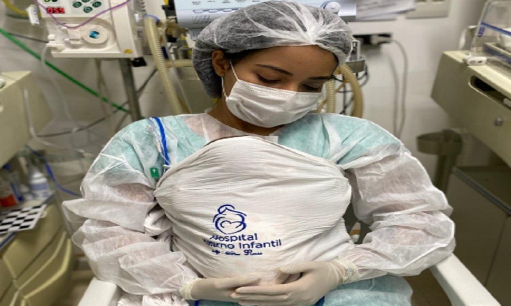 Imagem Ilustrando a Notícia: Hospital Materno Infantil recebe doação de bolsas canguru