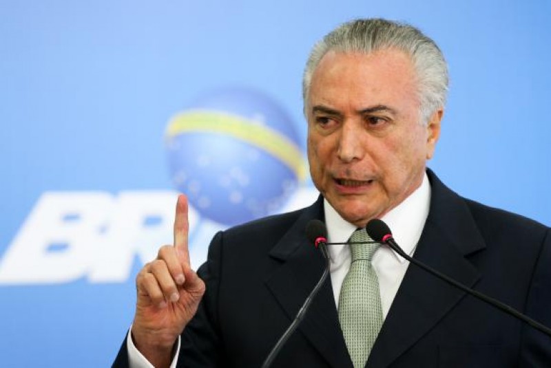 Imagem Ilustrando a Notícia: Michel Temer diz que governo adota ações sérias para tirar o Brasil da crise