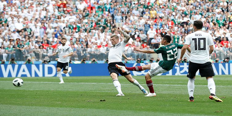 Imagem Ilustrando a Notícia: Após vencer a Alemanha, time do México enfrenta Coreia do Sul