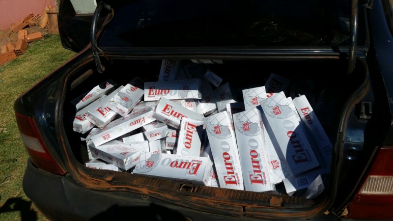 Imagem Ilustrando a Notícia: 1.800 pacotes de cigarros contrabandeados são apreendidos em Goiânia