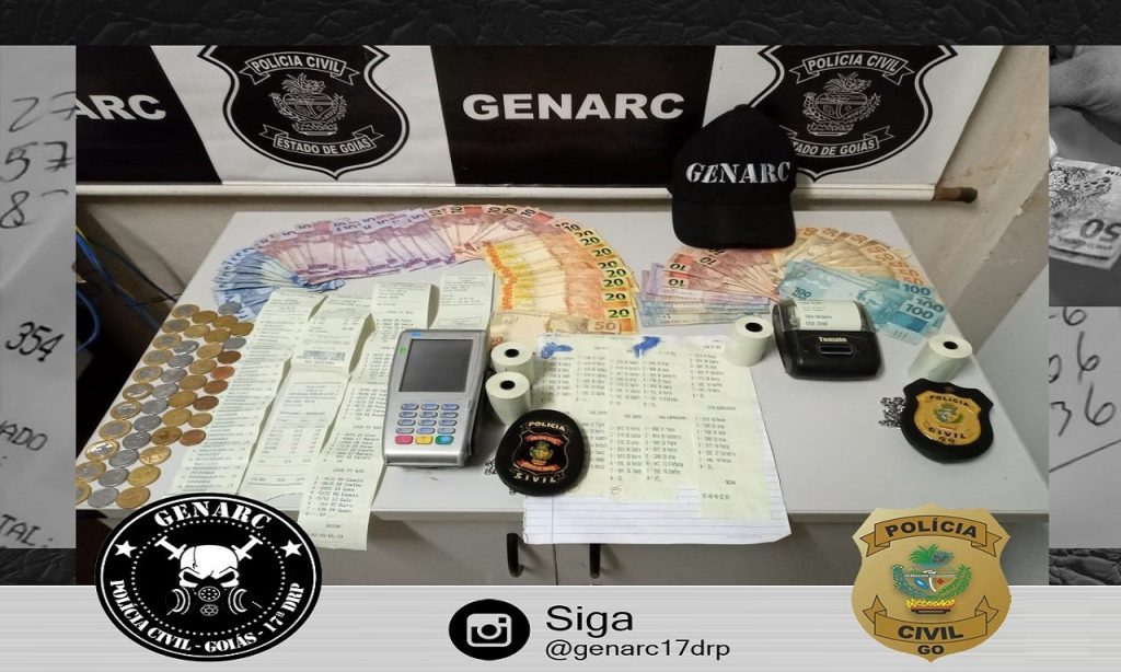 Imagem Ilustrando a Notícia: Polícia Civil desarticula esquema de jogo do bicho em Águas Lindas