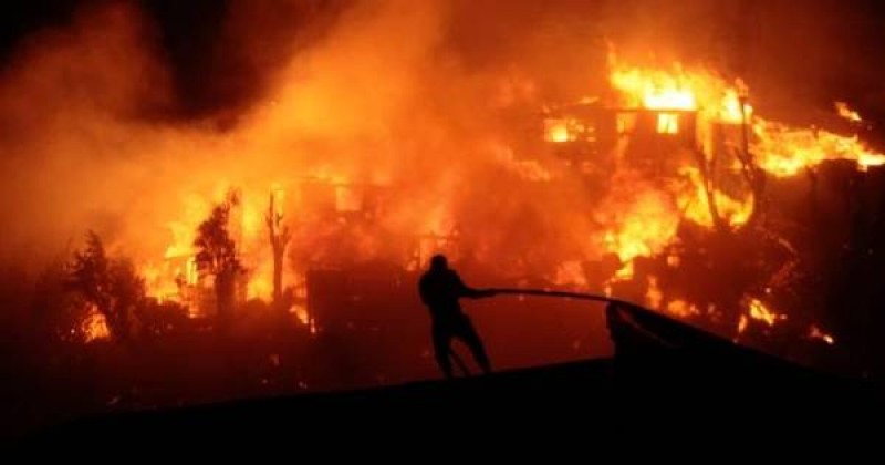 Imagem Ilustrando a Notícia: Mais de 40 são detidos por incêndios no Chile