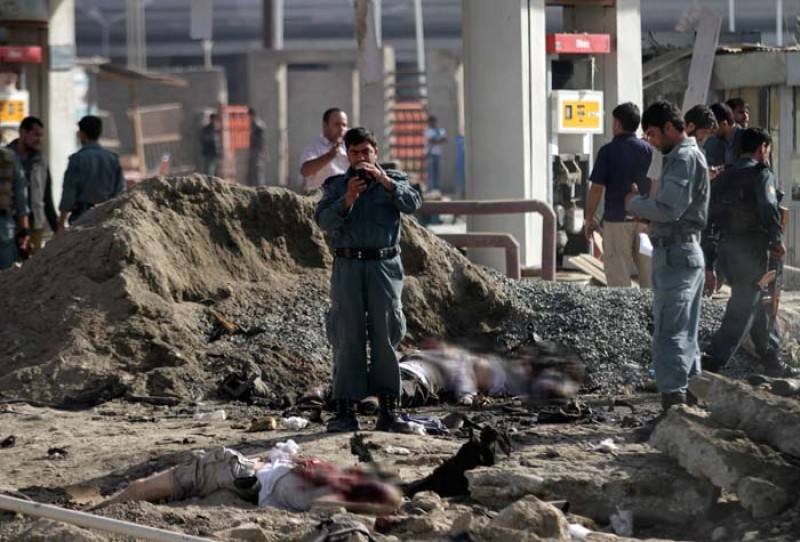 Imagem Ilustrando a Notícia: Sobe para 103 mortos em atentado em Cabul