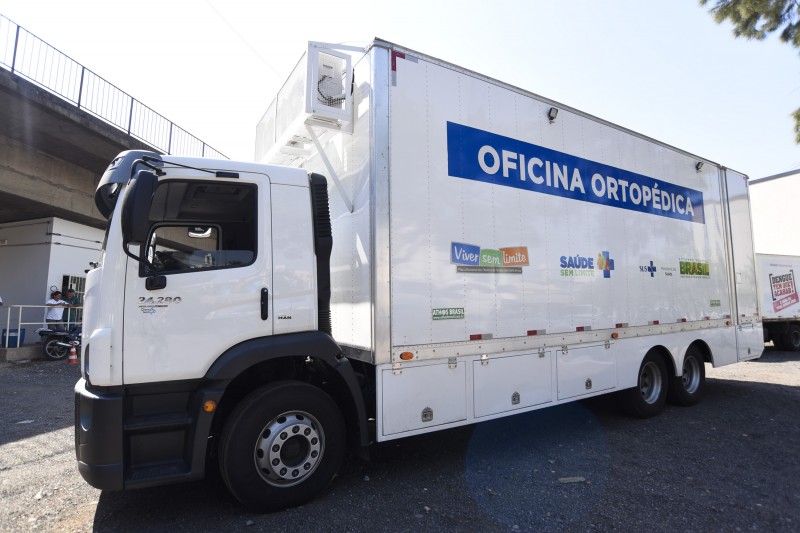 Imagem Ilustrando a Notícia: Oficina Itinerante do Crer entrega 327 dispositivos ortopédicos em Rio Verde