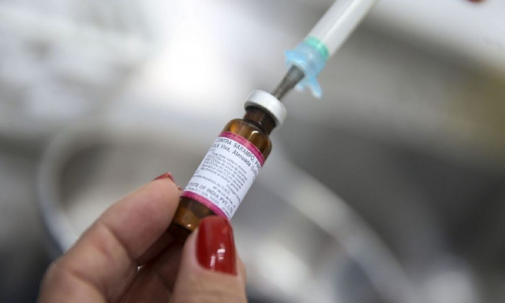 Imagem Ilustrando a Notícia: Goiás bate meta de vacinação contra o sarampo na primeira etapa