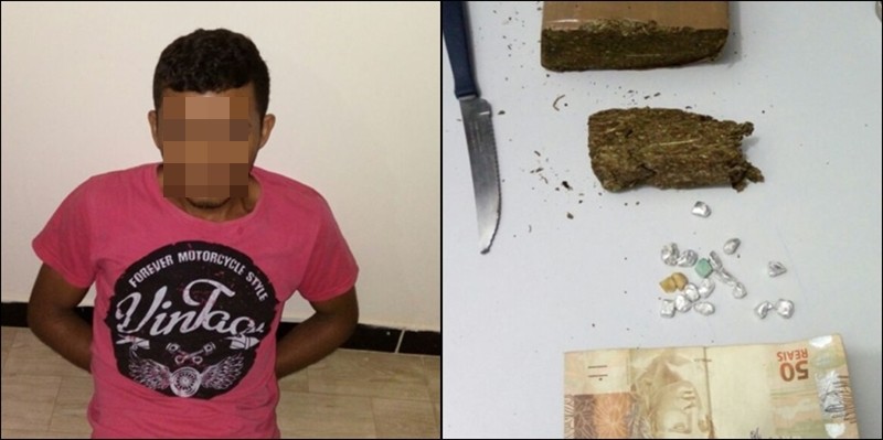 Imagem Ilustrando a Notícia: Traficante que usava menores para vender drogas é preso em Uruaçu