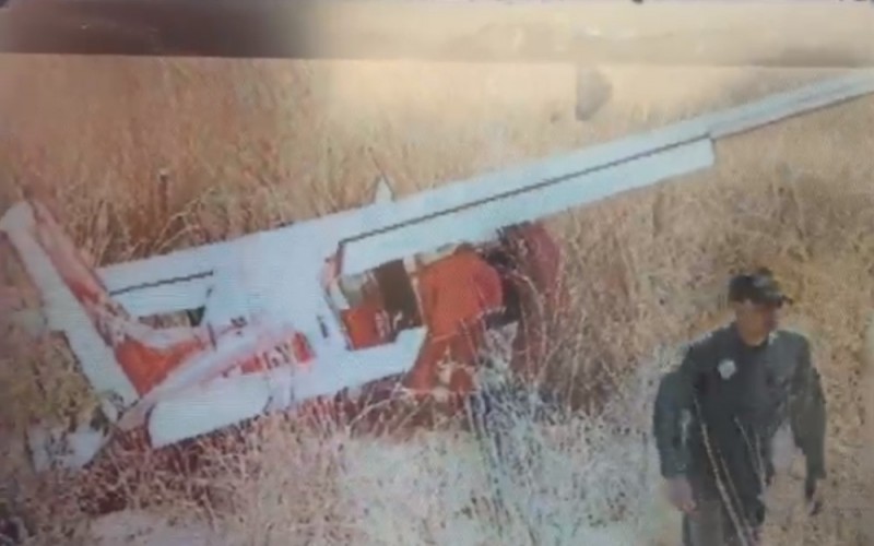 Imagem Ilustrando a Notícia: Avião que seguia para Chapada com bombeiros sai da pista