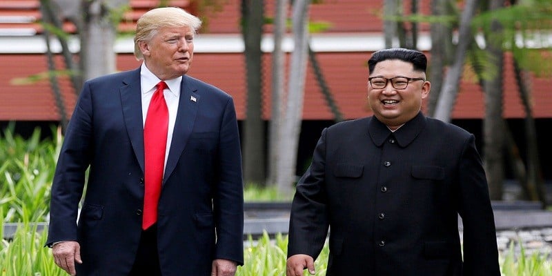 Imagem Ilustrando a Notícia: Presidente da Coreia do Norte envia carta para Donald Trump