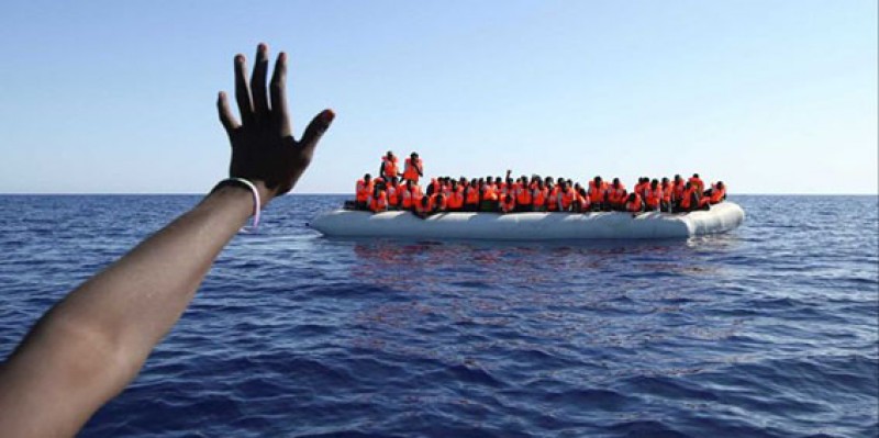 Imagem Ilustrando a Notícia: 63 pessoas desaparem em naufrágio no mar Mediterrâneo