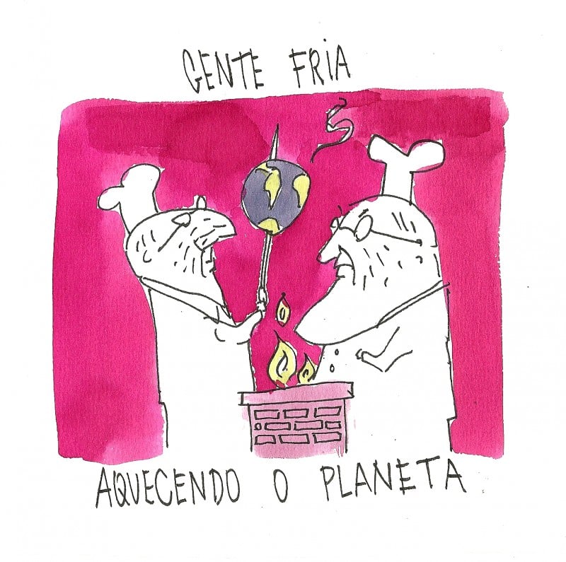 Imagem Ilustrando a Notícia: André Dahmer traz quadrinhos a Goiânia