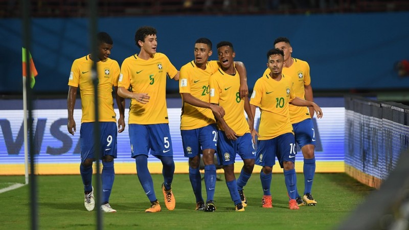 Imagem Ilustrando a Notícia: Seleção Sub-17 jogará quartas de final contra a Alemanha