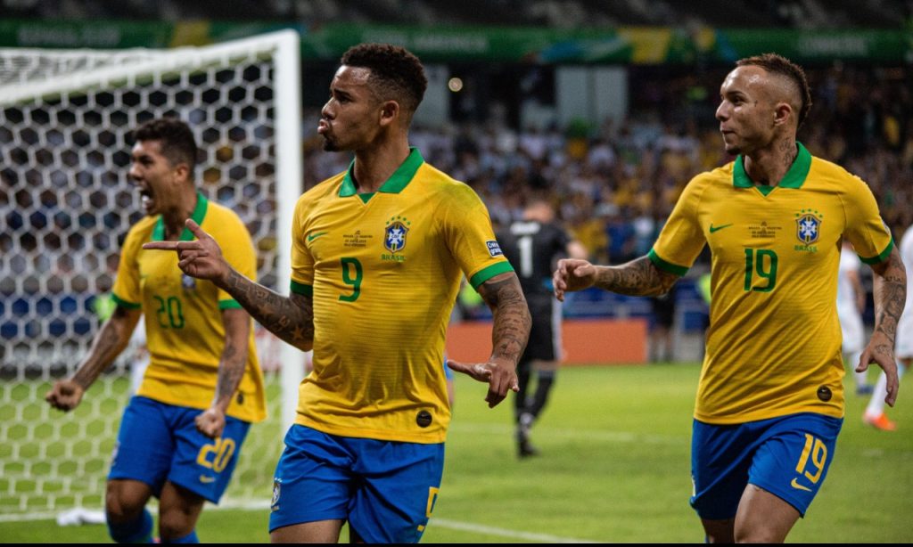 Imagem Ilustrando a Notícia: Brasil vence Argentina e volta a final da Copa América após 12 anos