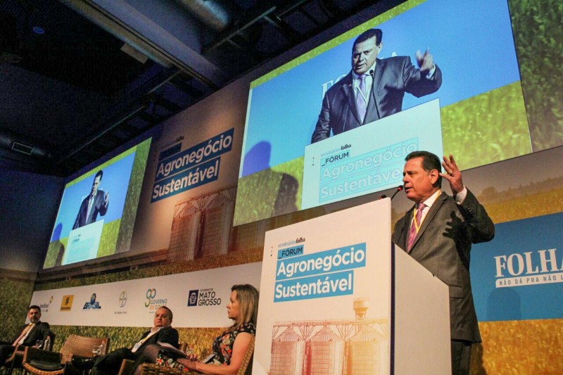Imagem Ilustrando a Notícia: Governador defende mudanças na Lei Kandir em Fórum do Agronegócio Sustentável