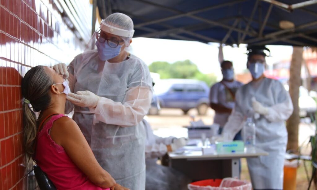 Imagem Ilustrando a Notícia: Testagem ampliada aponta menor percentual de infectados em Goiânia