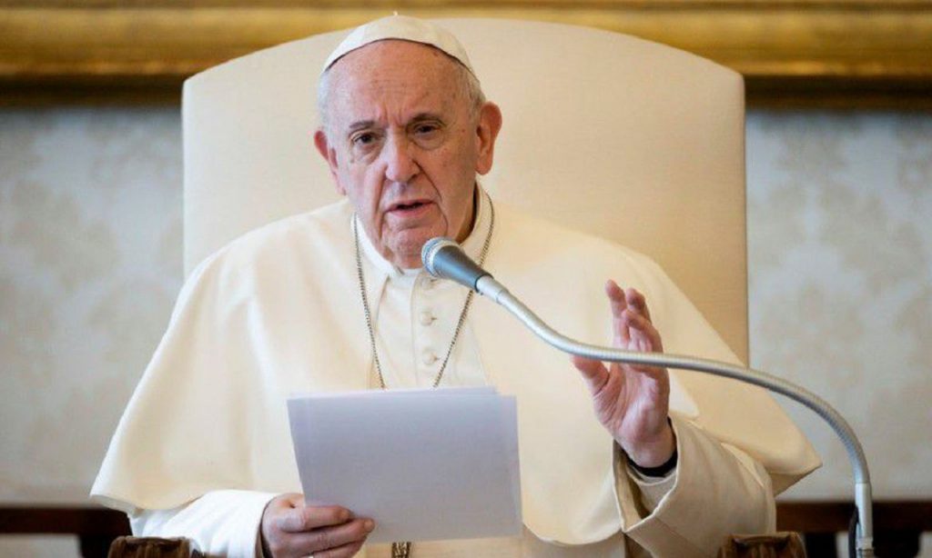 Imagem Ilustrando a Notícia: Papa pede respeito por medidas para a saída do confinamento