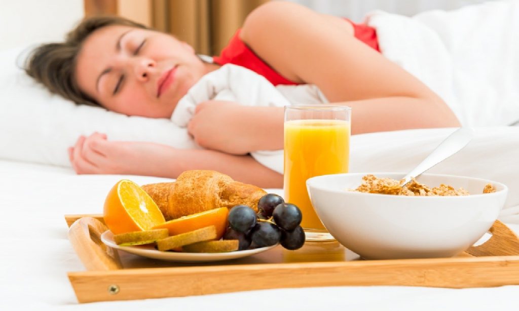 Imagem Ilustrando a Notícia: Alimentação saudável ajuda na qualidade do sono