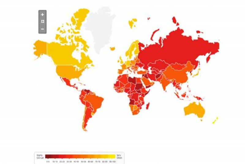 Imagem Ilustrando a Notícia: Brasil piora posição em ranking internacional de corrupção