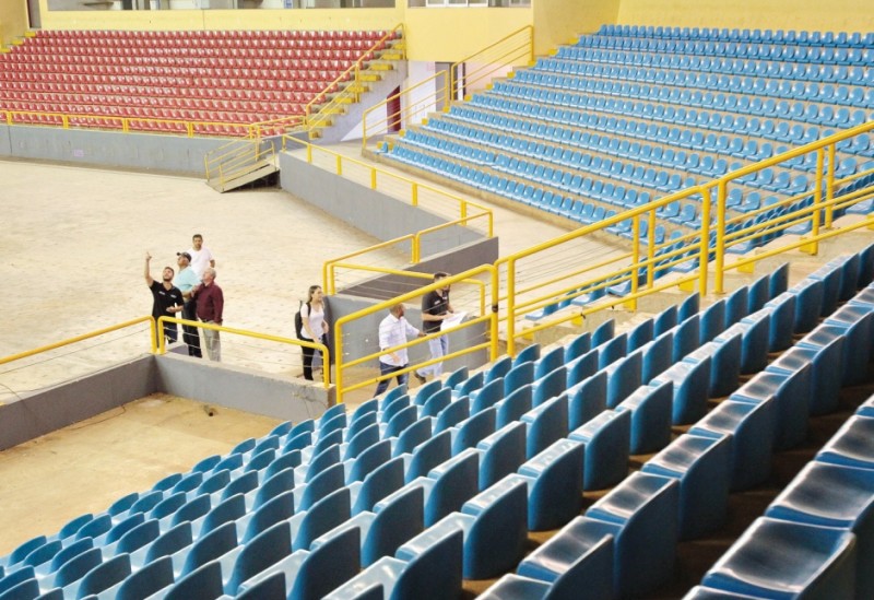 Imagem Ilustrando a Notícia: Ginásio Goiânia Arena recebe reforma para jogos da Seleção Brasileira