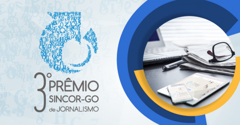 Imagem Ilustrando a Notícia: Prorrogadas as inscrições para o 3º Prêmio SINCOR de Jornalismo