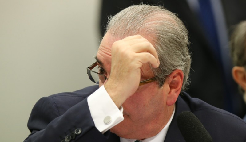 Imagem Ilustrando a Notícia: Eduardo Cunha rechaça divulgação de pedido de prisão
