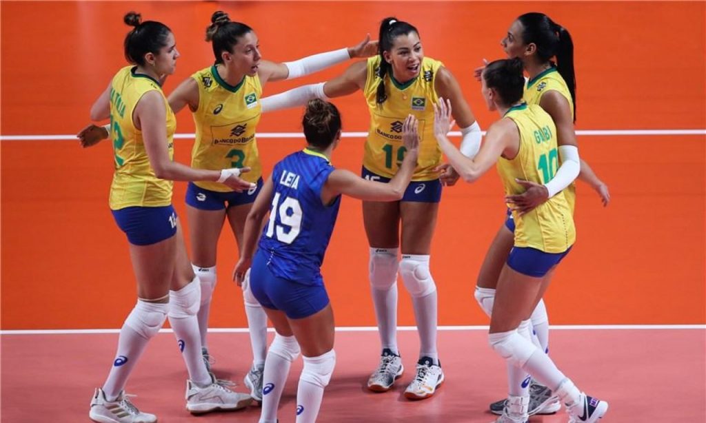 Imagem Ilustrando a Notícia: Brasil bate a Polônia e vai para as semifinais