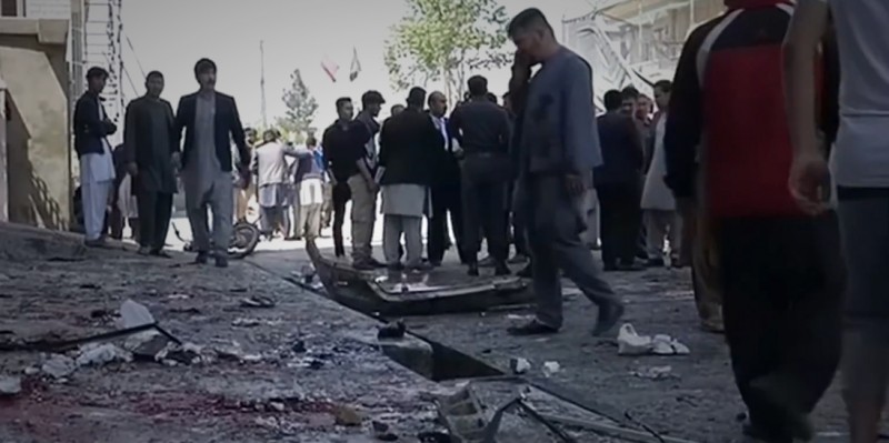 Imagem Ilustrando a Notícia: Atentados em Cabul:  quase 60 mortos em atentado suicida