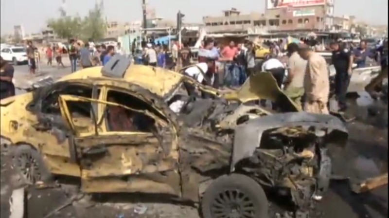 Imagem Ilustrando a Notícia: Estado Islâmico assume atentados em Bagdá que deixaram quase 70 mortos