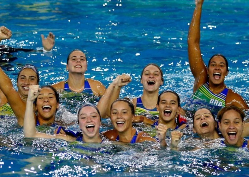 Imagem Ilustrando a Notícia: Brasil fica em primeiro em competição de desportos aquáticos