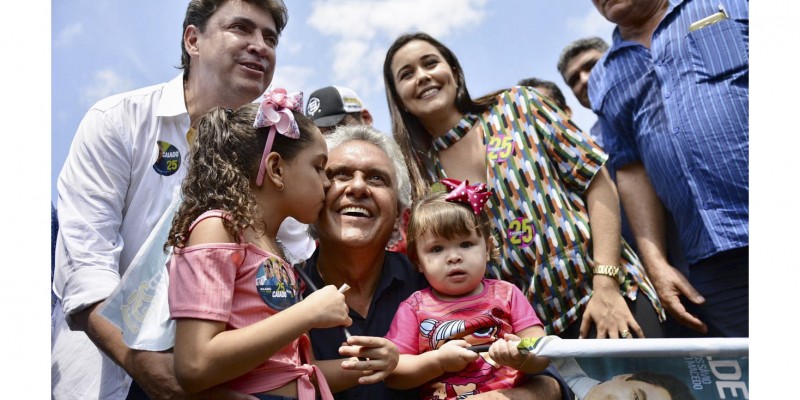 Imagem Ilustrando a Notícia: Candidato a governador, Caiado finaliza agenda no interior
