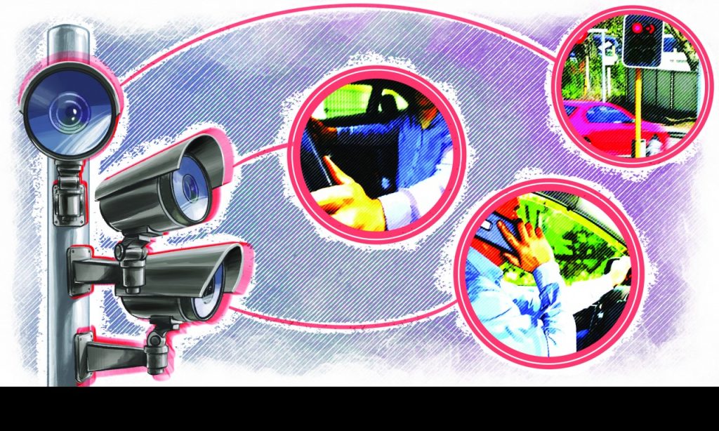 Imagem Ilustrando a Notícia: Câmeras de videomonitoramento não podem servir para autuações de multas