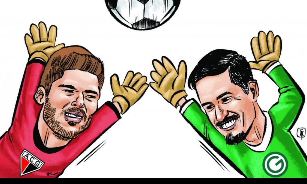 Imagem Ilustrando a Notícia: Atlético e Goiás se enfrentam no primeiro duelo entre ambos na temporada
